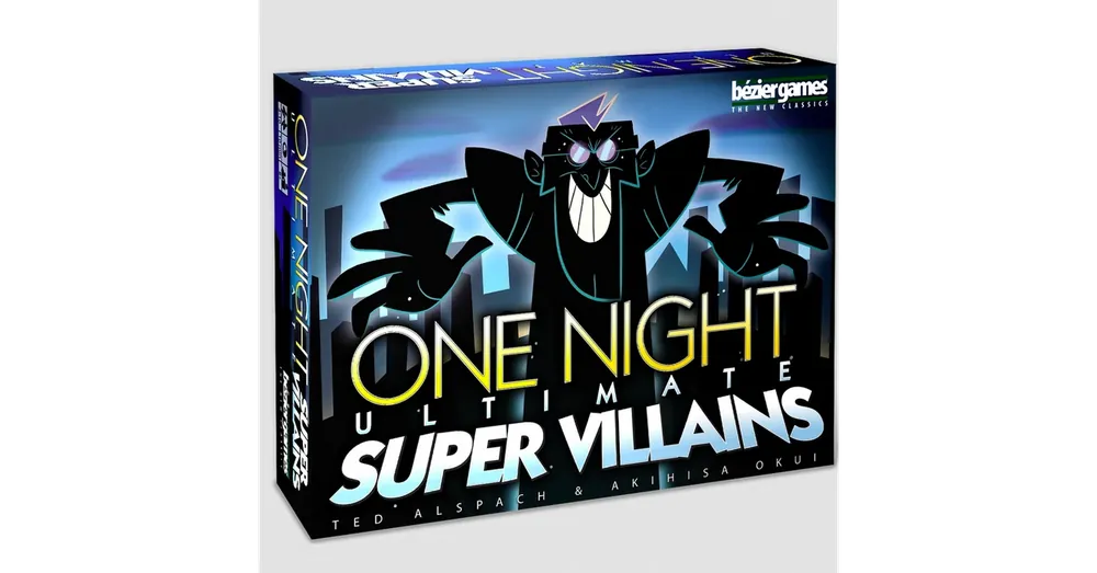 Azonnali szállítás One Night Ultimate Super Villains társasjáték, angol nyelvű
