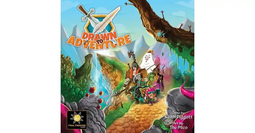 Drawn To Adventure társasjáték, angol nyelvű Utolsó esély