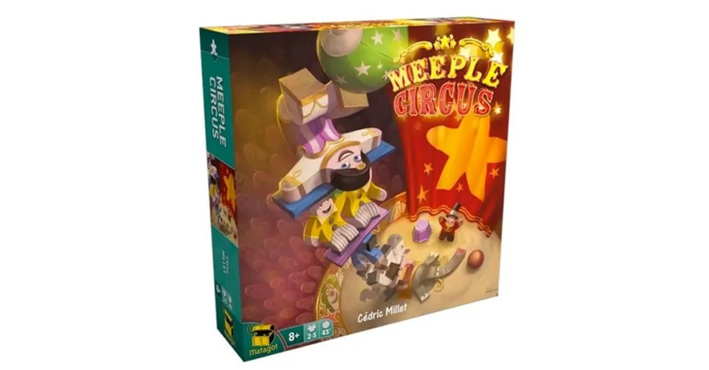 Bestseller Meeple Circus angol nyelvű társasjáték