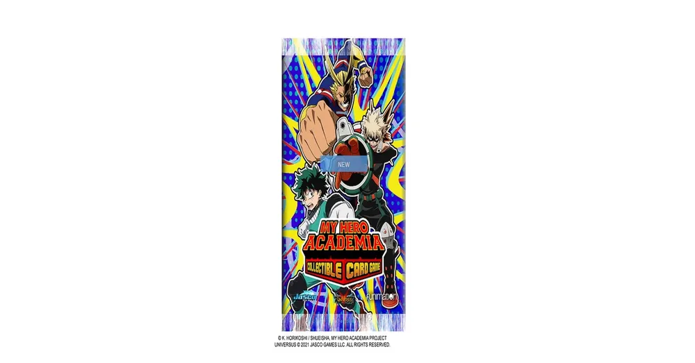 Akció My Hero Academia CCG Booster Pack - angol nelvű kártyajáték
