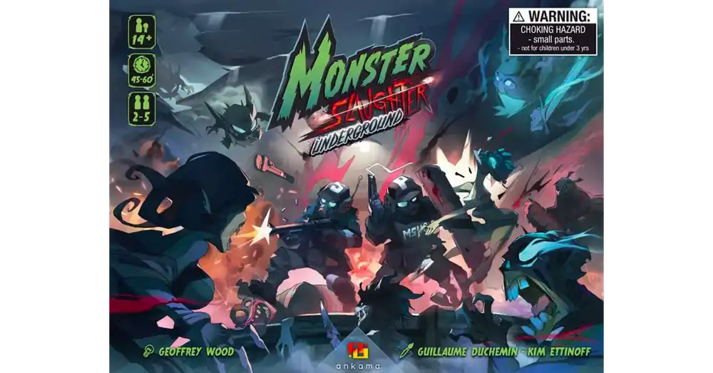 Csak ma Monster Slaughter társasjáték Underground kiegészítő, angol nyelvű
