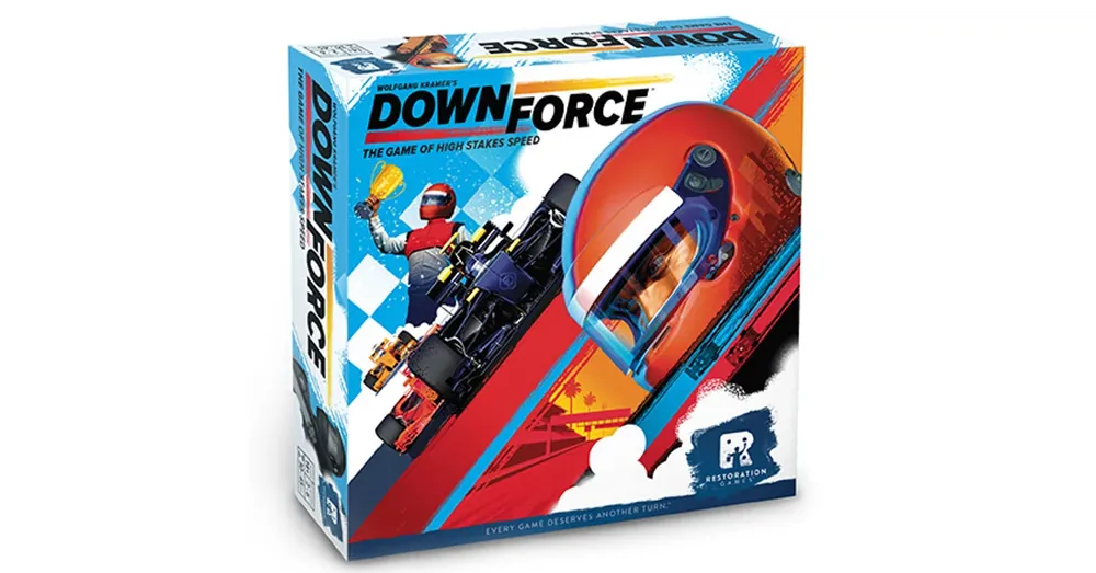 Prémium Downforce angol nyelvű társasjáték