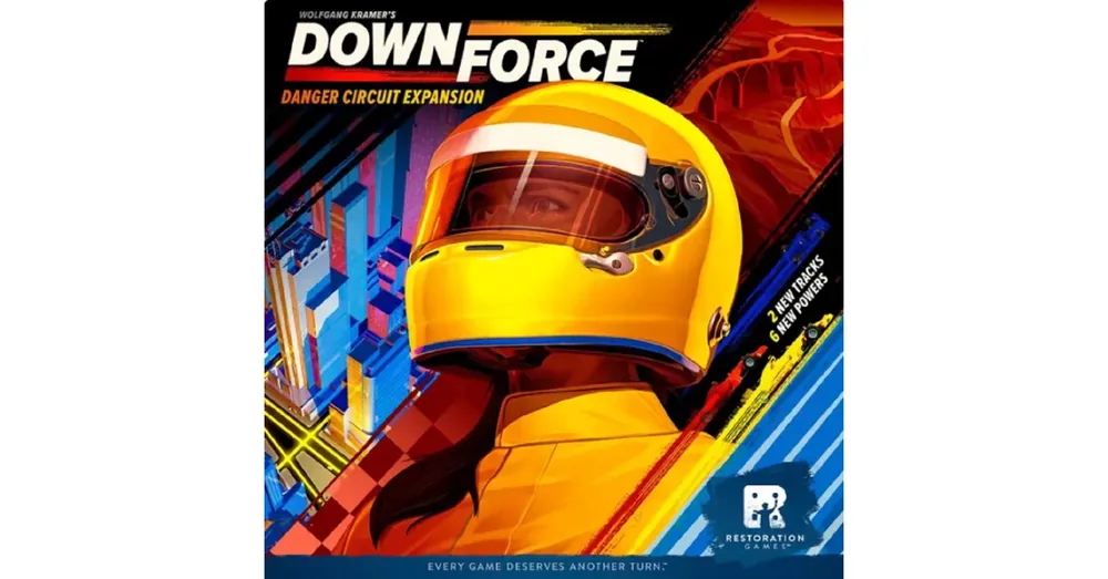 Downforce - Danger Circuit angol nyelvű társasjáték Biztonságos fizetés