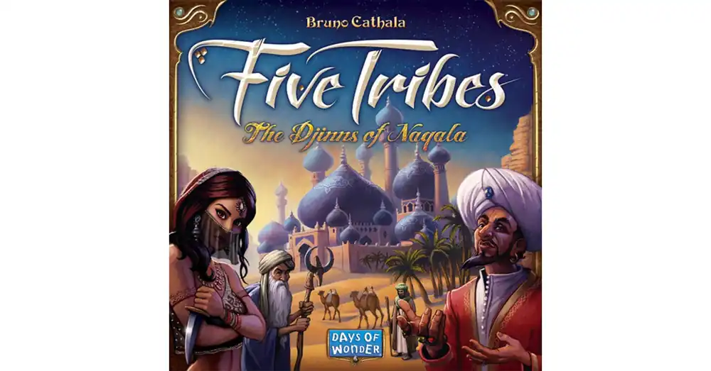 Gyors szállítás Five tribes angol nyelvű társasjáték