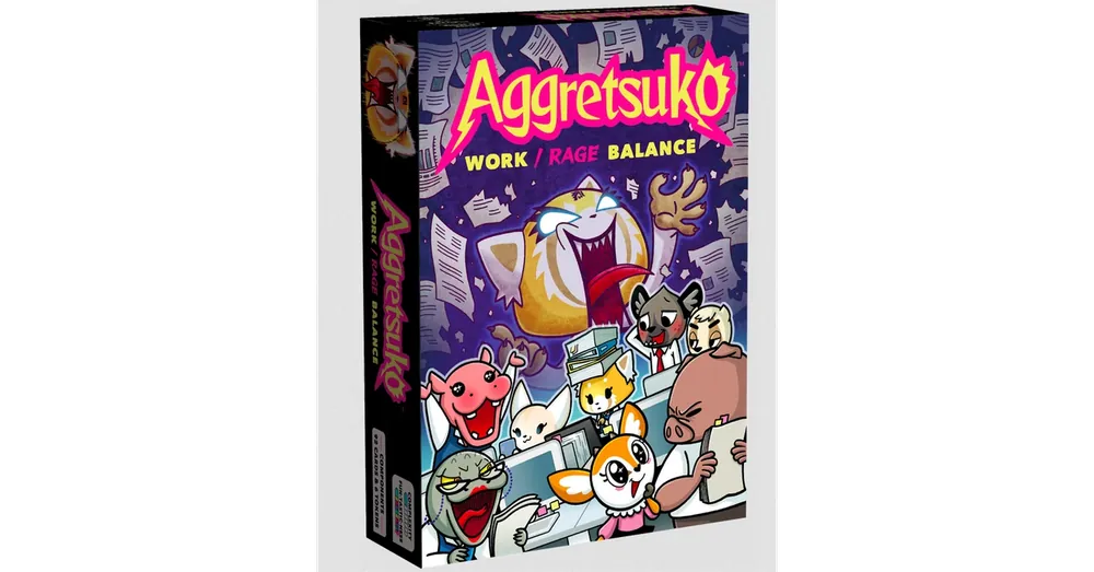 Aggretsuko Work/Rage Balance angol nyelvű kártyajáték Szezonális akció