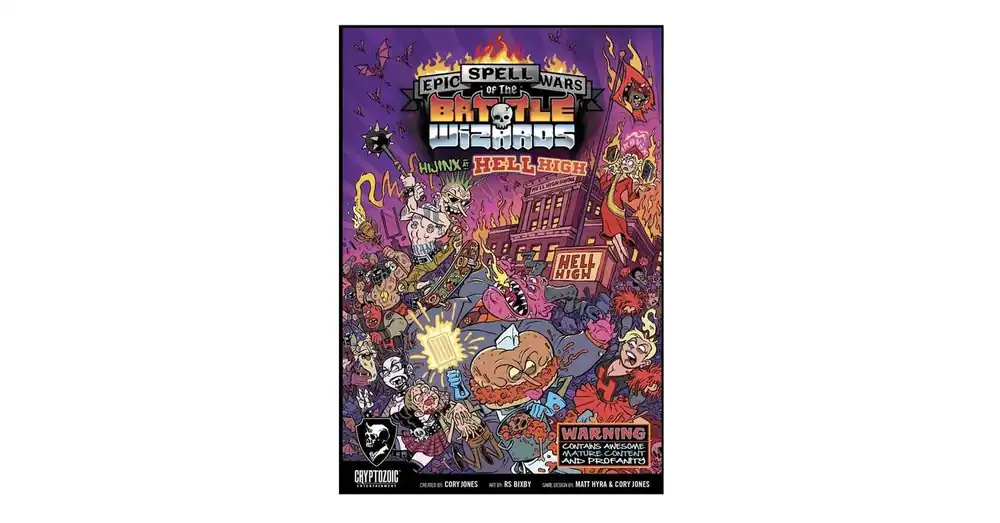 Ne maradj le Epic Spell Wars of the Battle Wizards Hijinx- Hell High társasjáték