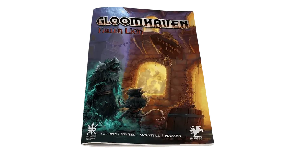 Gloomhaven Fallen Lion képregény Gyors szállítás