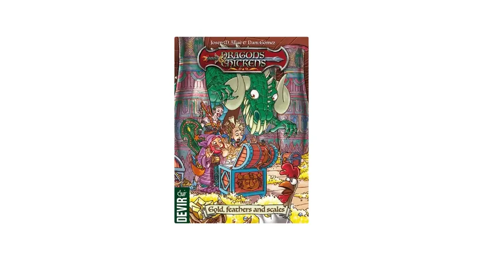 Prémium Dragons & Chickens angol nyelvű társasjáték