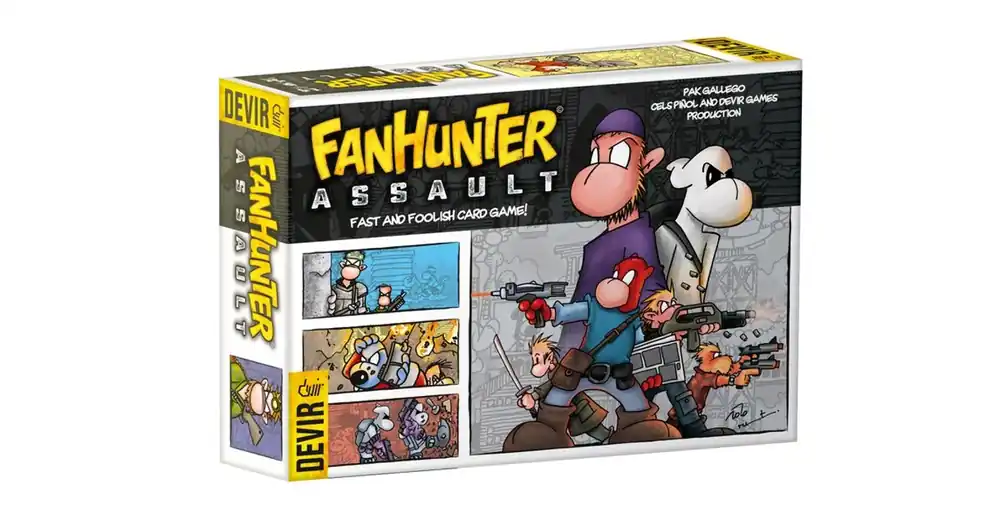 FanHunter Assault angol nyelvű társasjáték Népszerű