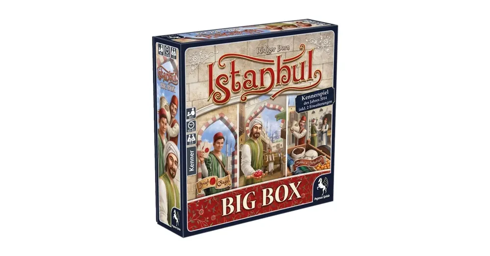 Expressz kézbesítés Istanbul Big Box angol nyelvű társasjáték