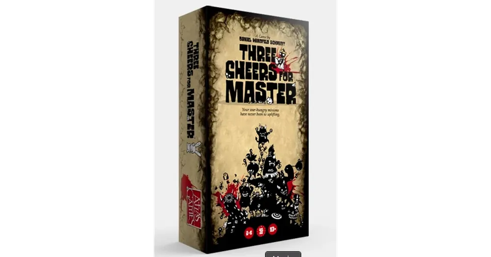 Three Cheers for Master társasjáték, angol nyelvű Azonnali szállítás