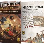 Legnépszerűbb Gloomhaven Jaws of the Lion Removable Sticker