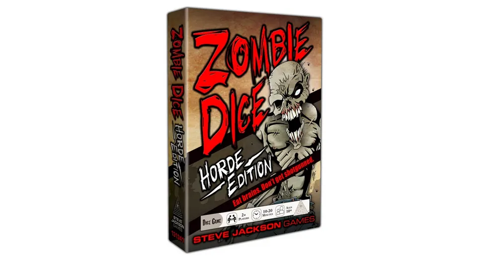 Kiárusítás Zombie Dice Horde Edition társasjáték, angol nyelvű