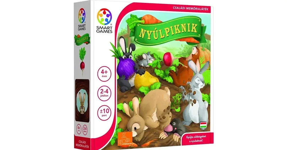 Vedd meg most Nyúlpiknik memóriajáték