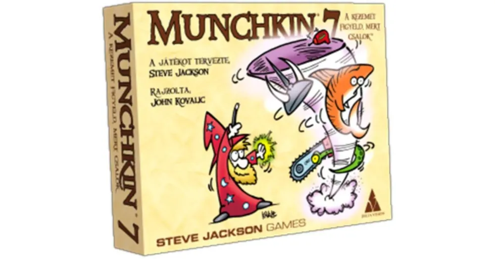Munchkin 7 - A kezemet figyeld mert csalok társasjáték kiegészítő Legjobb ár