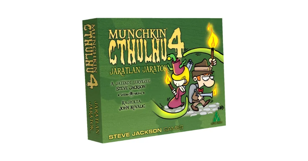 Expressz szállítás Munchkin Cthulhu 4 - Járatlan járatok társasjáték kiegészítő