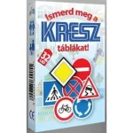 Prémium KRESZ tábla oktató kvartett kártya