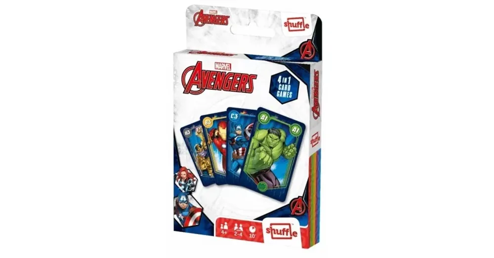 Marvel - Bosszúállok, 4 az 1-ben kártyajáték Népszerű