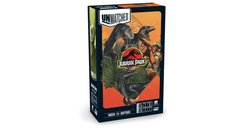 Unmatched Jurassic Park – InGen vs. Raptors társasjáték, angol nyelvű Ne maradj le