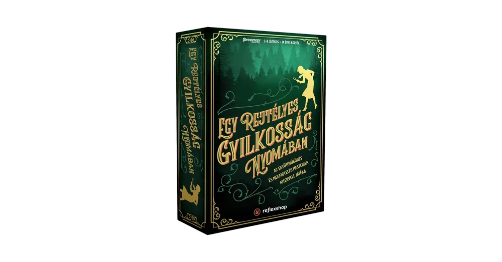 Egy rejtélyes gyilkosság nyomában kártyajáték Bestseller