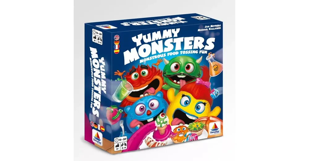 Szezonális akció Yummy Monsters multinyelvű társasjáték