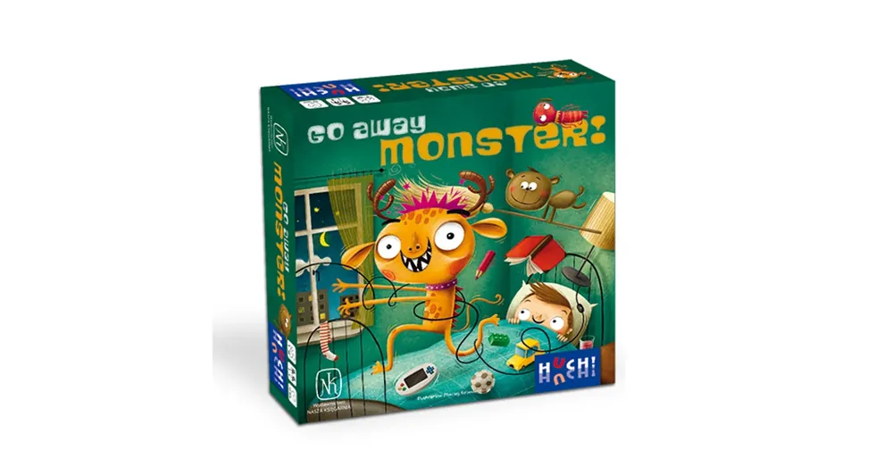 Szuper akció Go away monster! multinyelvű társasjáték