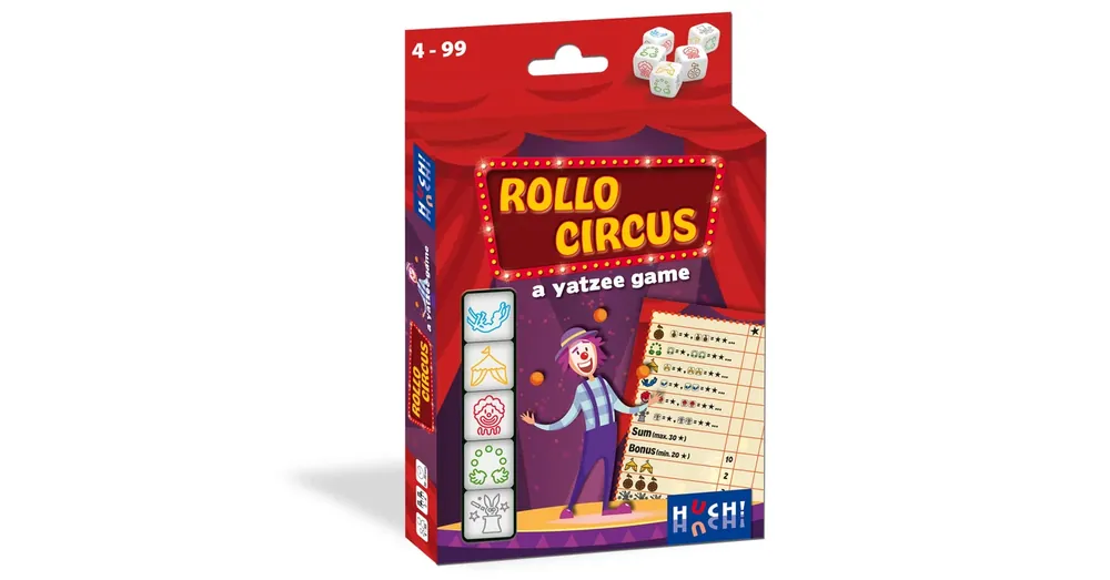 Vedd meg online Rollo Circus multinyelvű társasjáték