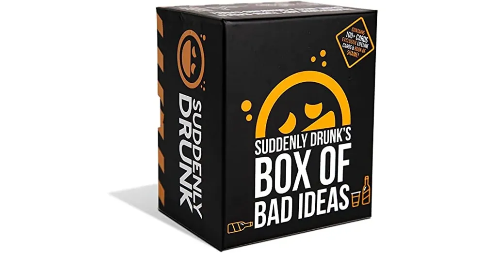 Akció Suddenly Drunk Box of Bad Ideas angol nyelvű kártyajáték