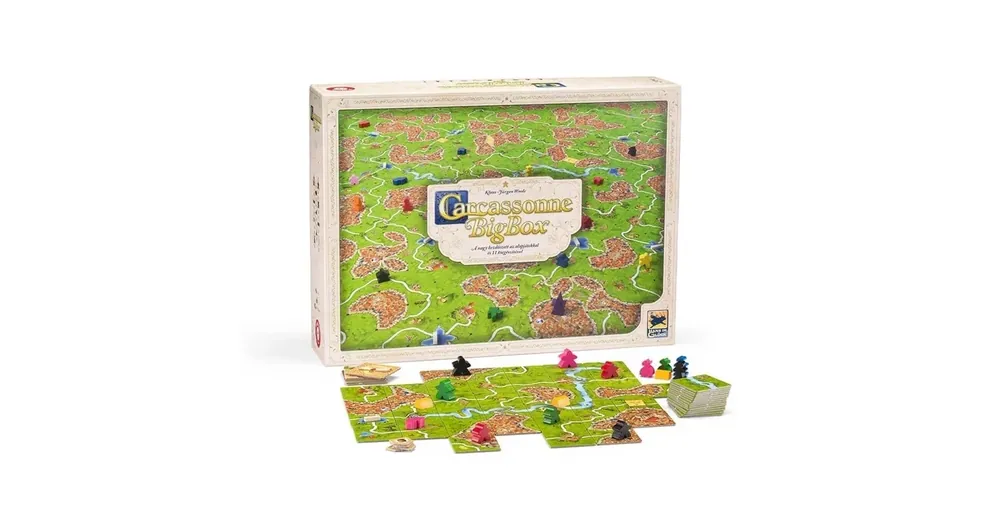 Biztonságos fizetés Carcassonne Big Box társasjáték