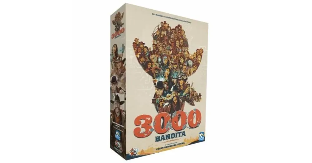 Akciós ár 3000 bandita társasjáték