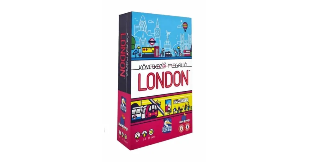 Legnépszerűbb Következő megálló London társasjáték