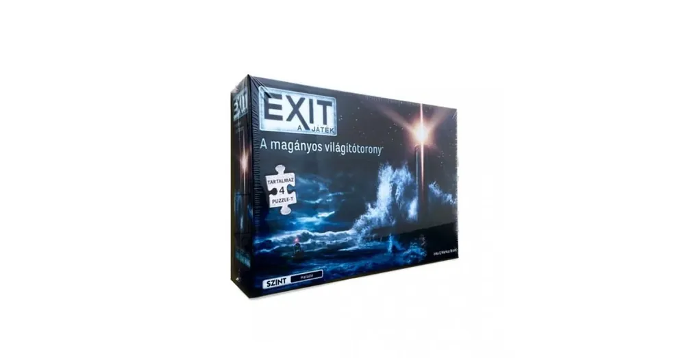 Azonnal elérhető EXIT - A játék + Puzzle A magányos világítótorony társasjáték