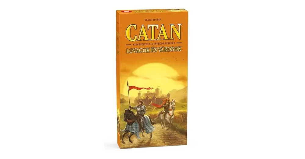 Ne maradj le Catan - Lovagok és Városok társasjáték kieg. 5-6 főre