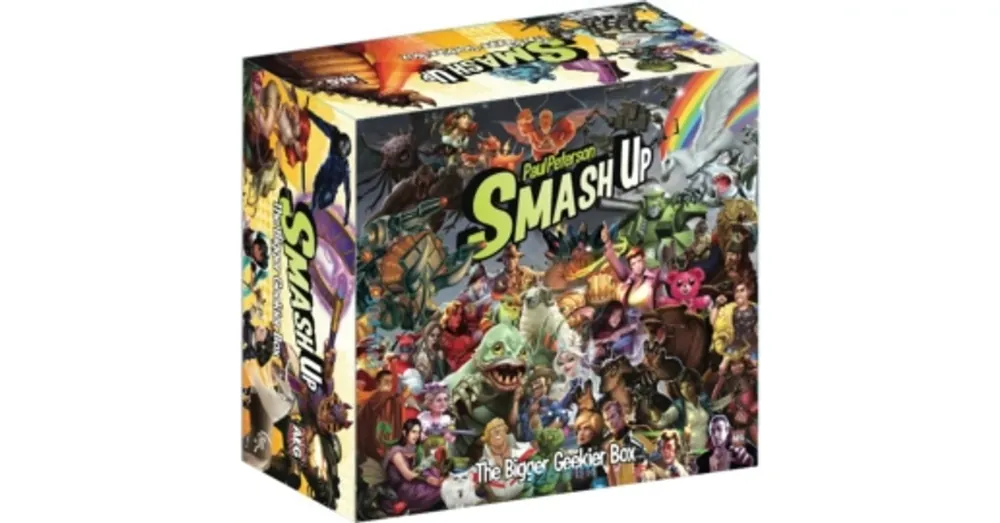 Smash Up Bigger Geekier Box angol nyelvű társasjáték Bestseller