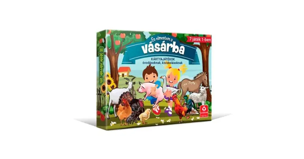 Kedvezmény Én elmentem a vásárba... - kártyajáték gyüjtemény óvodásoknak és kisiskolásoknak