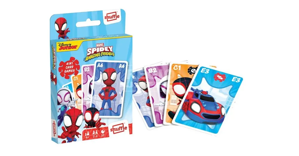 Legjobb ár SPIDEY - 4 az 1-ben játékkártya
