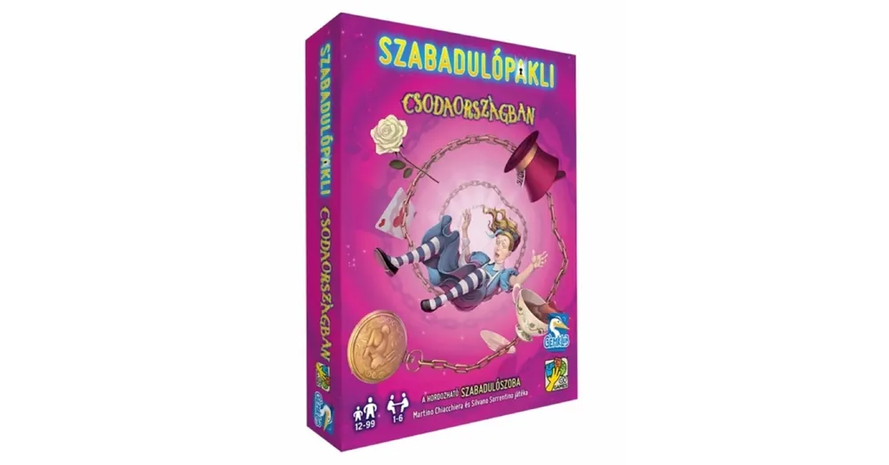 Gyors kiszállítás Szabadulópakli Csodaországban társasjáték