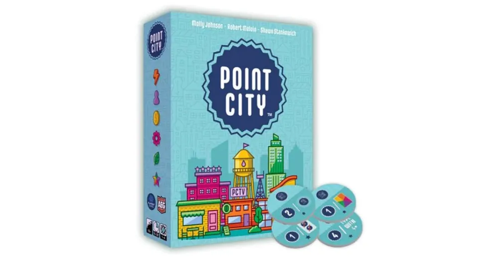 Point City társasjáték, angol nyelvű Olcsó