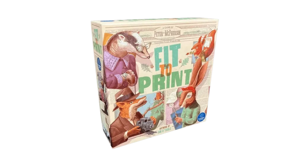 Fit to Print társasjáték, angol nyelvű Szuper ajánlat
