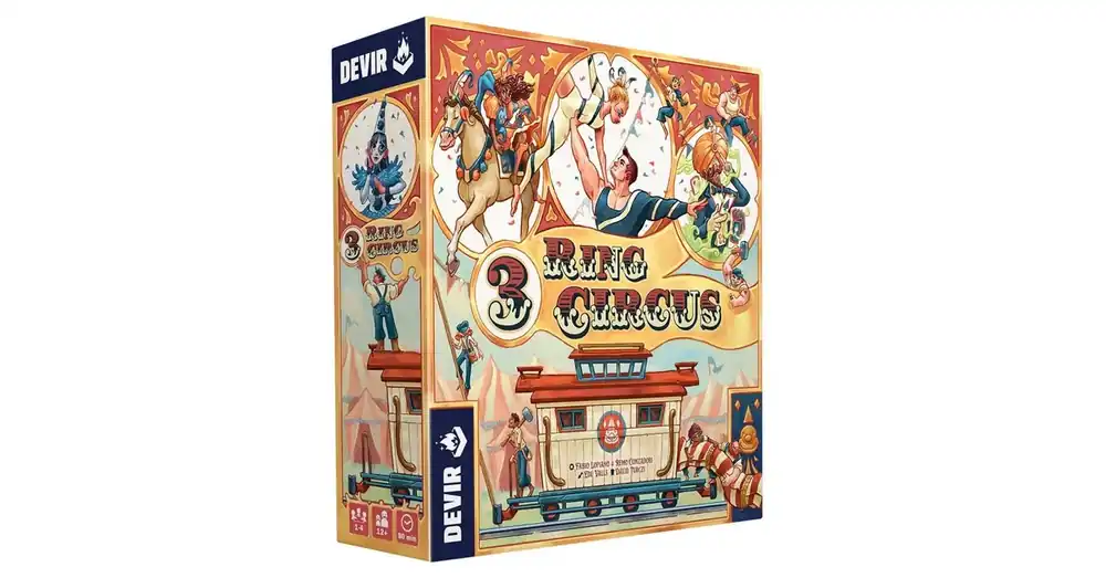 3 Ring Circus társasjáték, angol nyelvű Exkluzív ajánlat