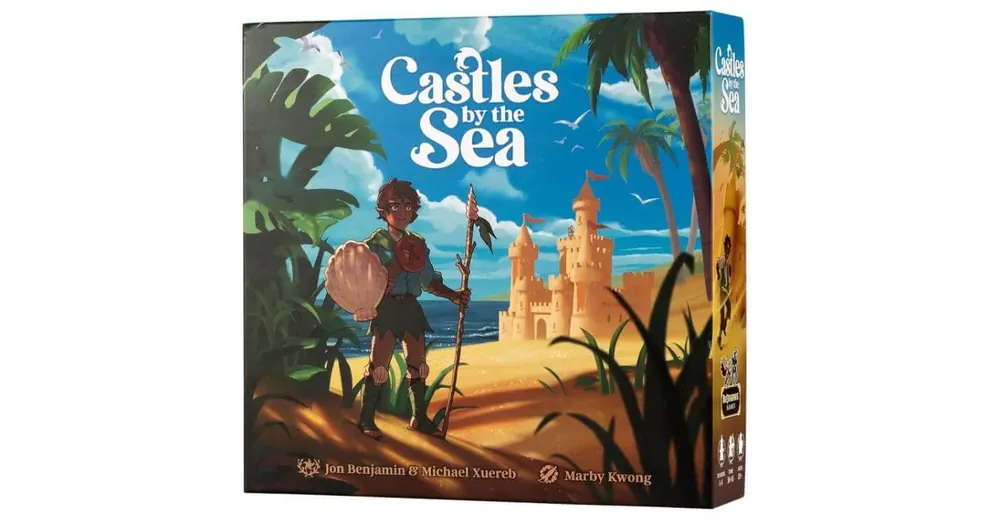 Castles by the Sea társasjáték, angol nyelvű Korlátozott ajánlat