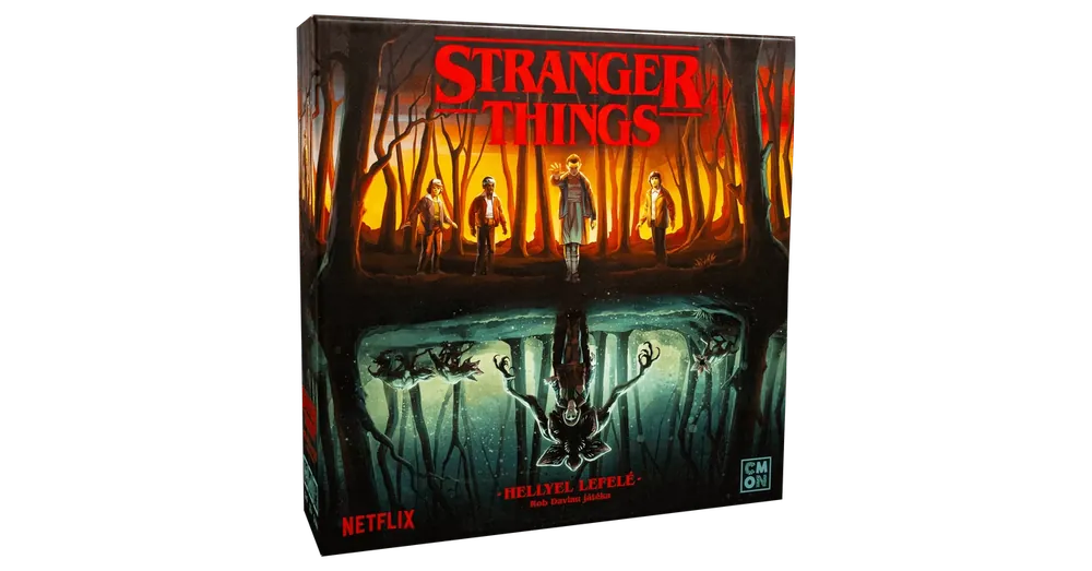 Végkiárusítás Stranger Things Hellyel lefelé társasjáték