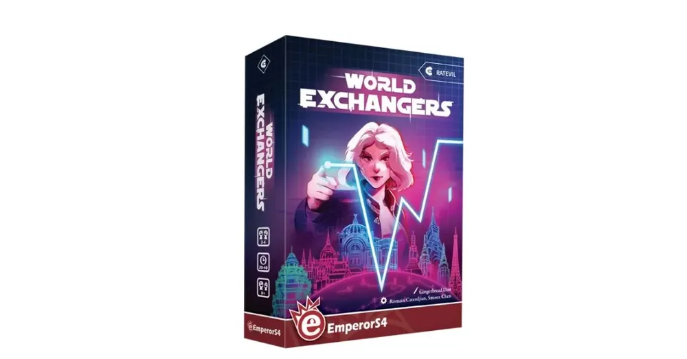Gyors szállítás World Exchangers társasjáték, angol nyelvű