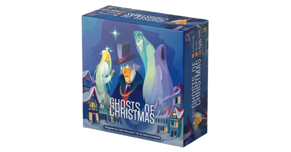 Ghosts of Christmas társasjáték, angol nyelvű Akció