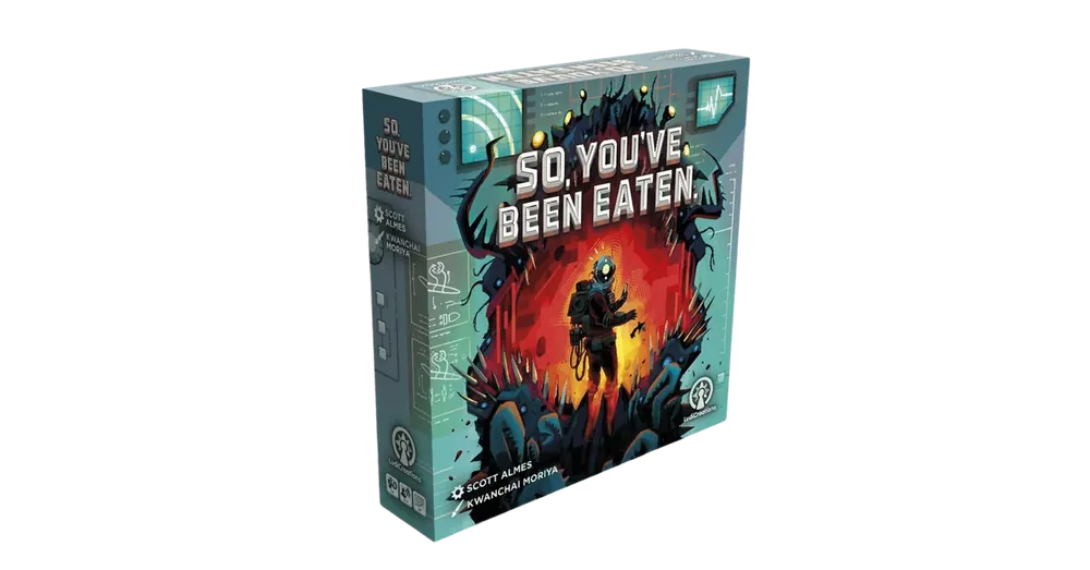 Expressz kézbesítés So, You´ve been eaten társasjáték, angol nyelvű
