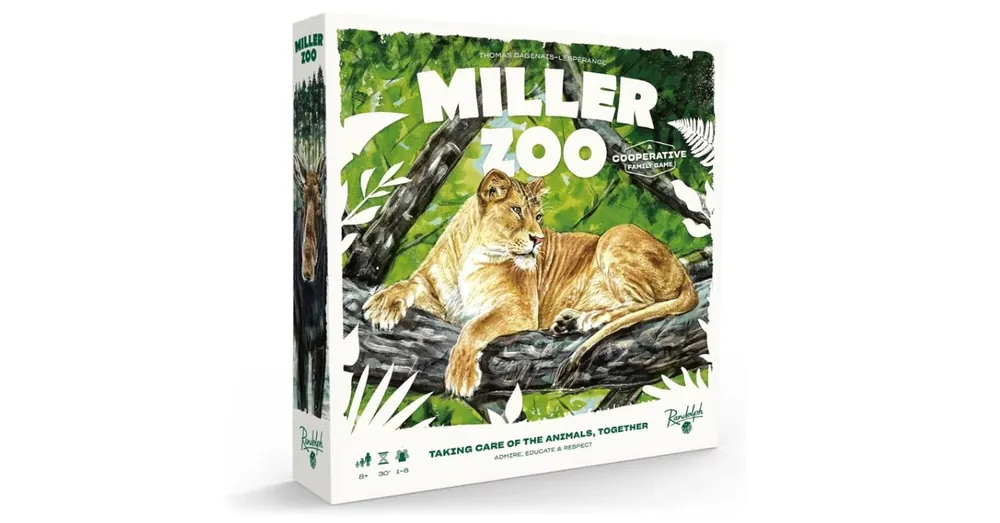 Miller Zoo társasjáték, angol nyelvű Kedvezményes ár