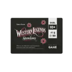 Western Legends Showdown Micro Game társasjáték, angol nyelvű Szuper akció