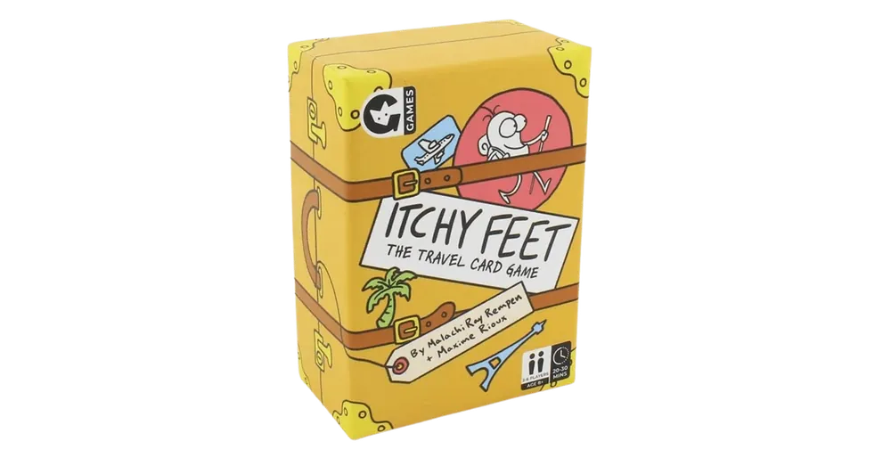 Itchy Feet The Travel Game társasjáték, angol nyelvű Gyors szállítás