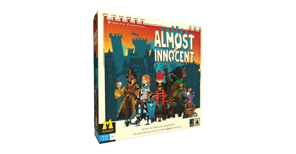 Bestseller Almost Innocent Deluxe Edition társasjáték, angol nyelvű