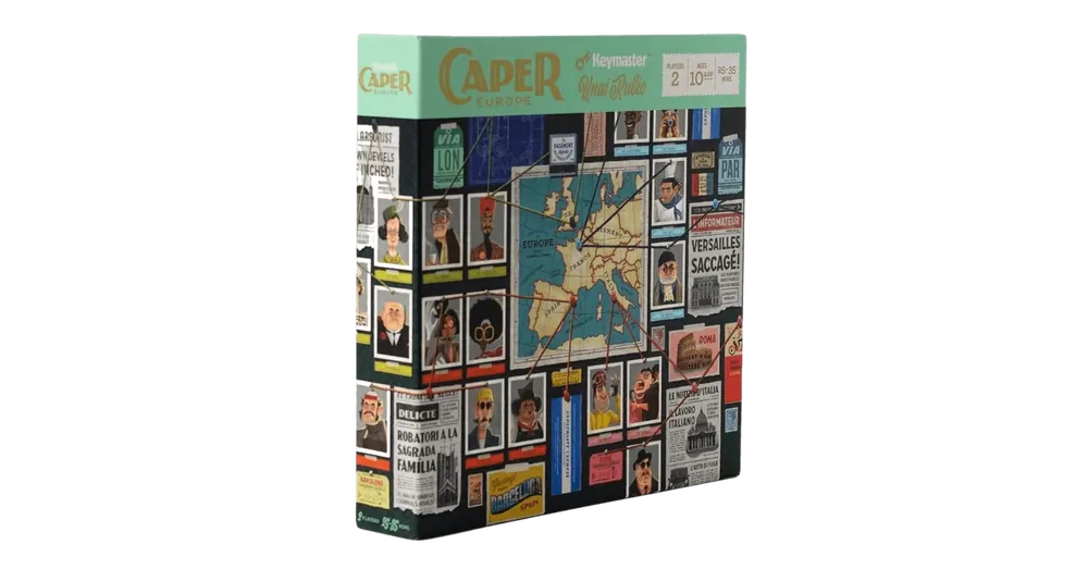 Gyors kiszállítás Caper Europe társasjáték, angol nyelvű